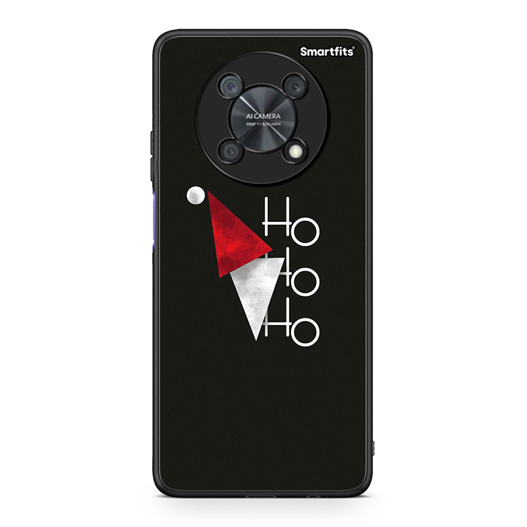 Huawei Nova Y90 Minimal Christmas θήκη από τη Smartfits με σχέδιο στο πίσω μέρος και μαύρο περίβλημα | Smartphone case with colorful back and black bezels by Smartfits