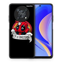 Thumbnail for Θήκη Huawei Nova Y90 Unicorn Deadpool από τη Smartfits με σχέδιο στο πίσω μέρος και μαύρο περίβλημα | Huawei Nova Y90 Unicorn Deadpool case with colorful back and black bezels