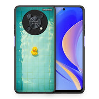 Thumbnail for Θήκη Huawei Nova Y90 Yellow Duck από τη Smartfits με σχέδιο στο πίσω μέρος και μαύρο περίβλημα | Huawei Nova Y90 Yellow Duck case with colorful back and black bezels