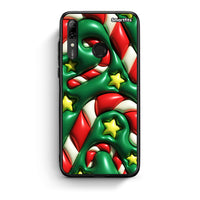 Thumbnail for Huawei P Smart 2019 Christmas Bubbles θήκη από τη Smartfits με σχέδιο στο πίσω μέρος και μαύρο περίβλημα | Smartphone case with colorful back and black bezels by Smartfits