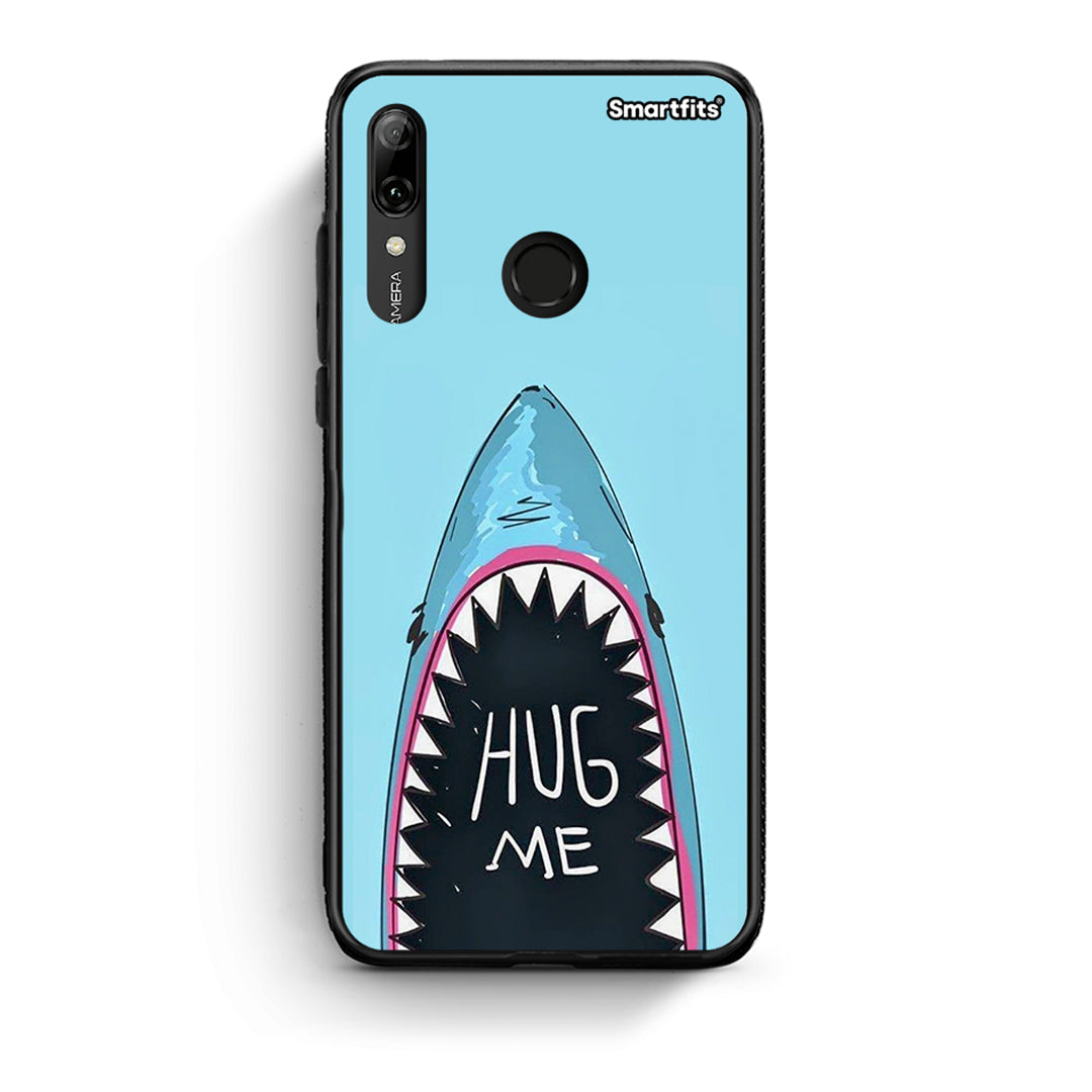 Huawei P Smart 2019 Hug Me θήκη από τη Smartfits με σχέδιο στο πίσω μέρος και μαύρο περίβλημα | Smartphone case with colorful back and black bezels by Smartfits