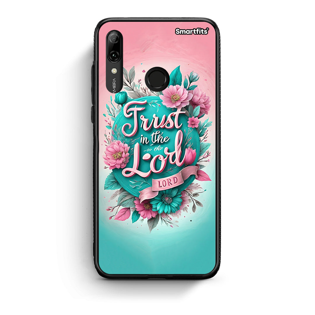 Huawei P Smart 2019 Lord Trust θήκη από τη Smartfits με σχέδιο στο πίσω μέρος και μαύρο περίβλημα | Smartphone case with colorful back and black bezels by Smartfits