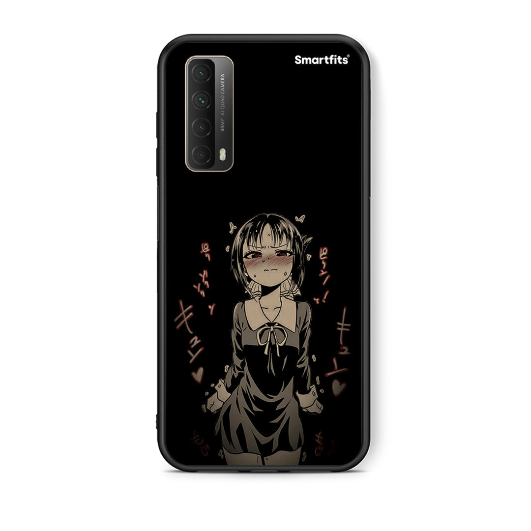 Θήκη Huawei P Smart 2021 Anime Girl από τη Smartfits με σχέδιο στο πίσω μέρος και μαύρο περίβλημα | Huawei P Smart 2021 Anime Girl case with colorful back and black bezels