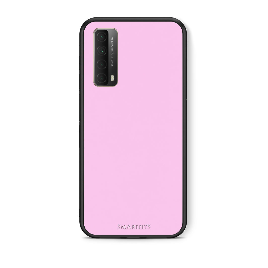 Θήκη Huawei P Smart 2021 Cotton Candy Pink από τη Smartfits με σχέδιο στο πίσω μέρος και μαύρο περίβλημα | Huawei P Smart 2021 Cotton Candy Pink case with colorful back and black bezels
