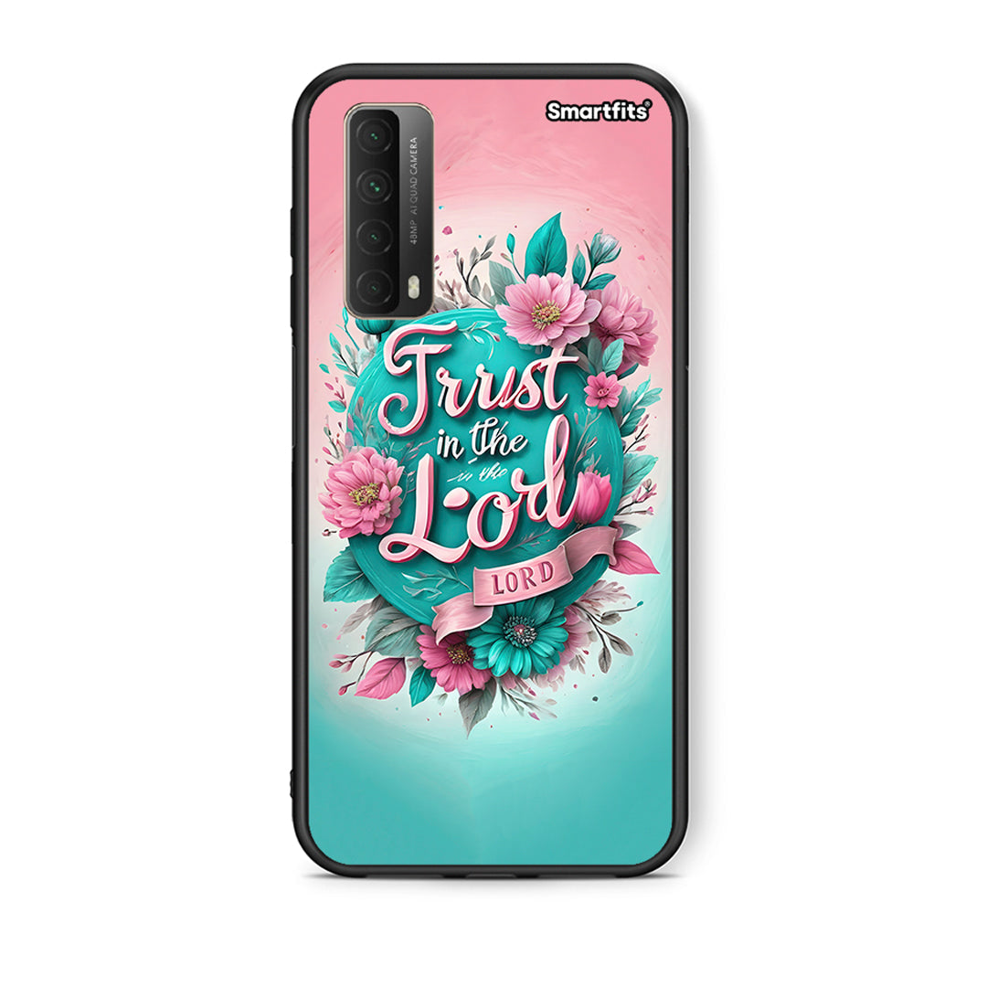 Θήκη Huawei P Smart 2021 Lord Trust από τη Smartfits με σχέδιο στο πίσω μέρος και μαύρο περίβλημα | Huawei P Smart 2021 Lord Trust case with colorful back and black bezels