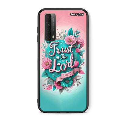 Θήκη Huawei P Smart 2021 Lord Trust από τη Smartfits με σχέδιο στο πίσω μέρος και μαύρο περίβλημα | Huawei P Smart 2021 Lord Trust case with colorful back and black bezels