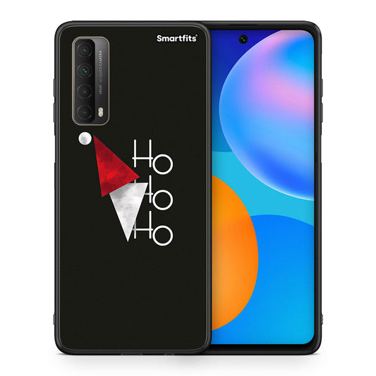 Θήκη Huawei P Smart 2021 Minimal Christmas από τη Smartfits με σχέδιο στο πίσω μέρος και μαύρο περίβλημα | Huawei P Smart 2021 Minimal Christmas case with colorful back and black bezels
