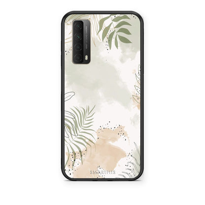 Θήκη Huawei P Smart 2021 Nude Plants από τη Smartfits με σχέδιο στο πίσω μέρος και μαύρο περίβλημα | Huawei P Smart 2021 Nude Plants case with colorful back and black bezels