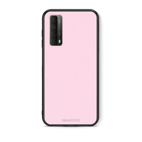 Θήκη Huawei P Smart 2021 Pale Pink από τη Smartfits με σχέδιο στο πίσω μέρος και μαύρο περίβλημα | Huawei P Smart 2021 Pale Pink case with colorful back and black bezels