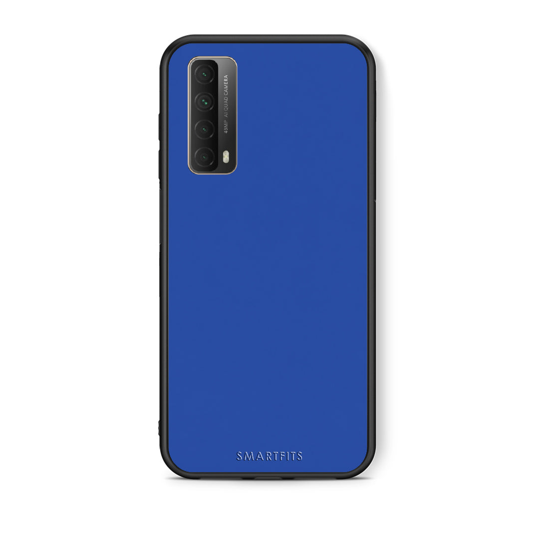 Θήκη Huawei P Smart 2021 Royal Blue από τη Smartfits με σχέδιο στο πίσω μέρος και μαύρο περίβλημα | Huawei P Smart 2021 Royal Blue case with colorful back and black bezels