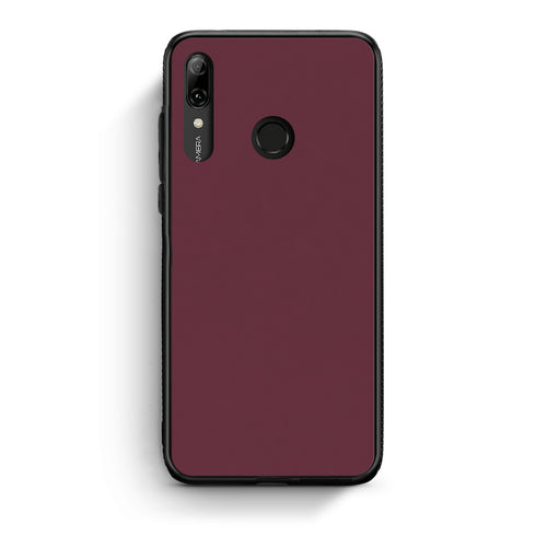 Θήκη Huawei P Smart 2019 Muted Burgundy από τη Smartfits με σχέδιο στο πίσω μέρος και μαύρο περίβλημα | Huawei P Smart 2019 Muted Burgundy case with colorful back and black bezels