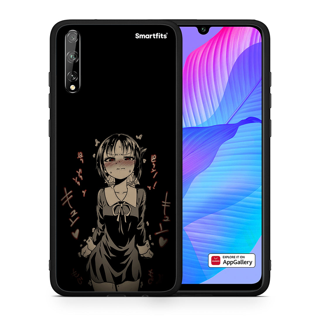 Θήκη Huawei P Smart S Anime Girl από τη Smartfits με σχέδιο στο πίσω μέρος και μαύρο περίβλημα | Huawei P Smart S Anime Girl case with colorful back and black bezels