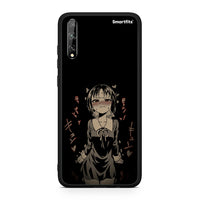 Thumbnail for Huawei P Smart S Anime Girl θήκη από τη Smartfits με σχέδιο στο πίσω μέρος και μαύρο περίβλημα | Smartphone case with colorful back and black bezels by Smartfits