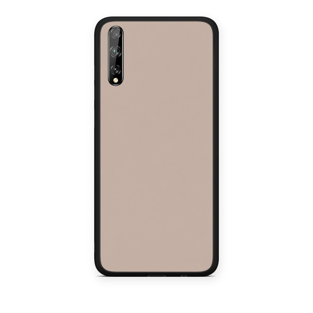 Θήκη Huawei P Smart S Blush Beige από τη Smartfits με σχέδιο στο πίσω μέρος και μαύρο περίβλημα | Huawei P Smart S Blush Beige case with colorful back and black bezels