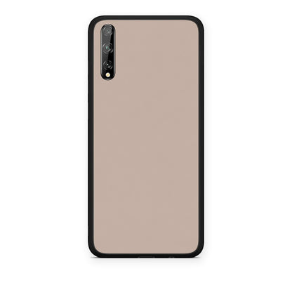 Θήκη Huawei P Smart S Blush Beige από τη Smartfits με σχέδιο στο πίσω μέρος και μαύρο περίβλημα | Huawei P Smart S Blush Beige case with colorful back and black bezels