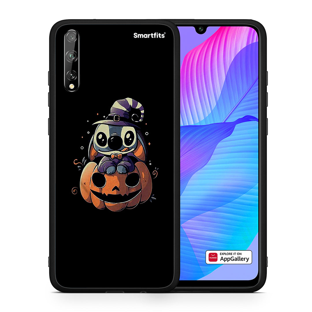 Θήκη Huawei P Smart S Halloween Stitch από τη Smartfits με σχέδιο στο πίσω μέρος και μαύρο περίβλημα | Huawei P Smart S Halloween Stitch case with colorful back and black bezels