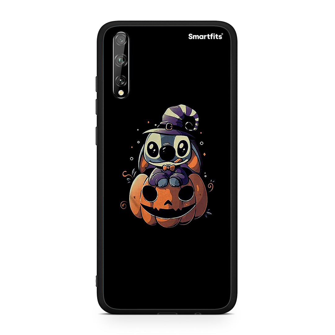Huawei P Smart S Halloween Stitch θήκη από τη Smartfits με σχέδιο στο πίσω μέρος και μαύρο περίβλημα | Smartphone case with colorful back and black bezels by Smartfits