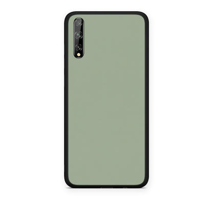 Θήκη Huawei P Smart S Sage Green από τη Smartfits με σχέδιο στο πίσω μέρος και μαύρο περίβλημα | Huawei P Smart S Sage Green case with colorful back and black bezels