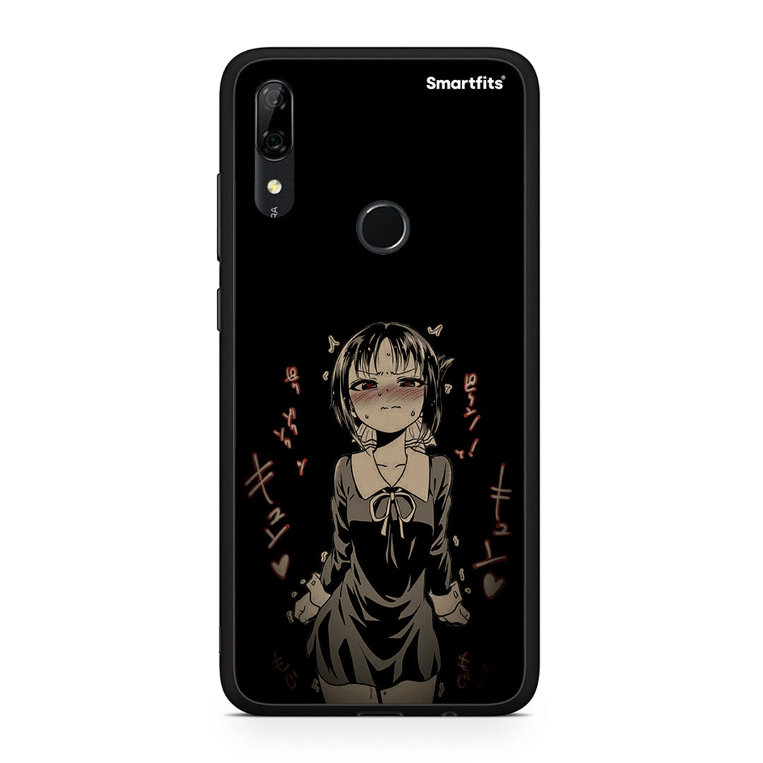 Huawei P Smart Z Anime Girl θήκη από τη Smartfits με σχέδιο στο πίσω μέρος και μαύρο περίβλημα | Smartphone case with colorful back and black bezels by Smartfits