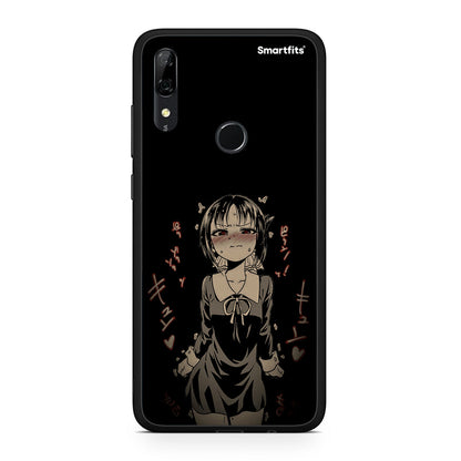 Huawei P Smart Z Anime Girl θήκη από τη Smartfits με σχέδιο στο πίσω μέρος και μαύρο περίβλημα | Smartphone case with colorful back and black bezels by Smartfits