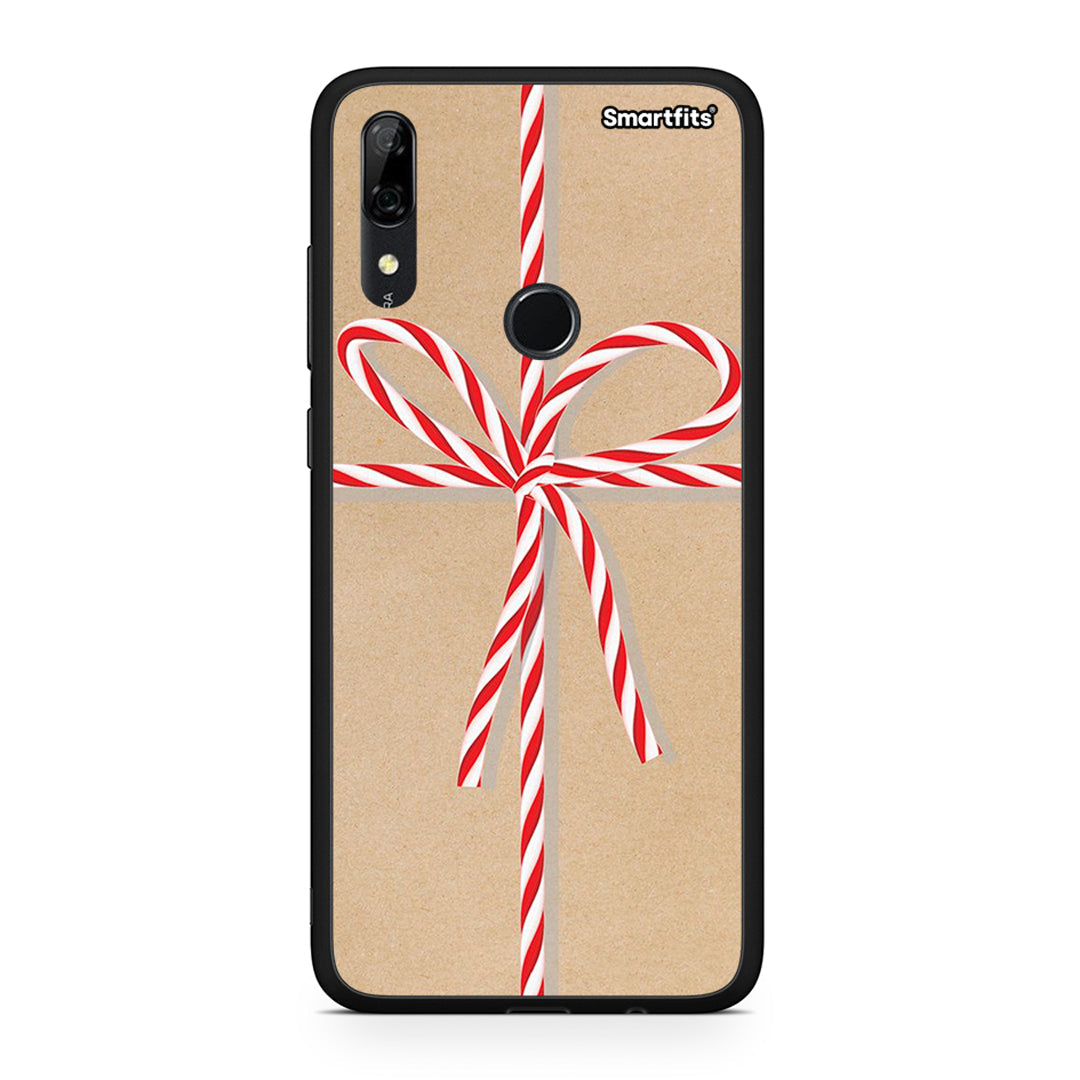 Huawei P Smart Z Christmas Gift θήκη από τη Smartfits με σχέδιο στο πίσω μέρος και μαύρο περίβλημα | Smartphone case with colorful back and black bezels by Smartfits