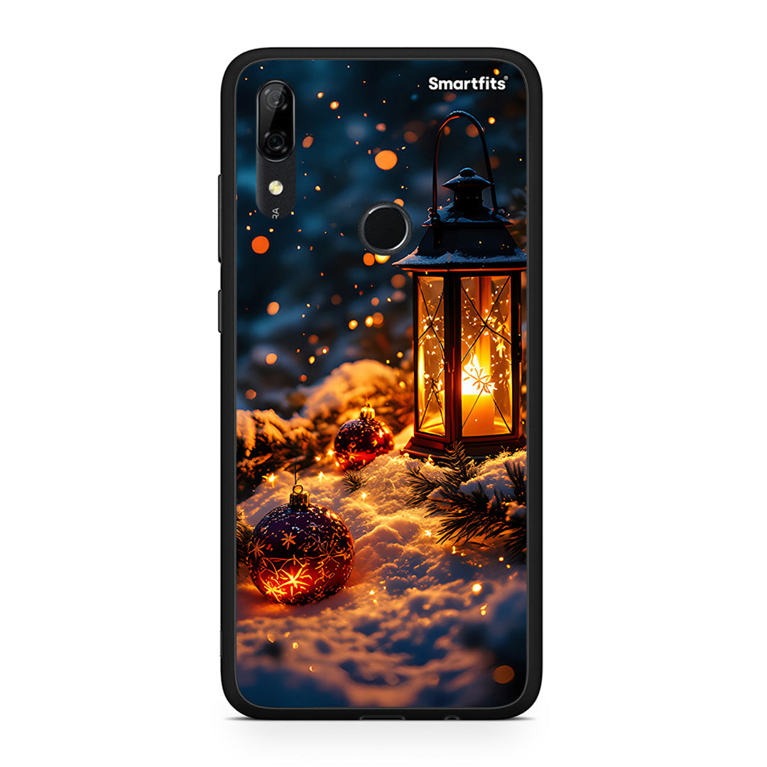 Huawei P Smart Z Christmas Ornaments θήκη από τη Smartfits με σχέδιο στο πίσω μέρος και μαύρο περίβλημα | Smartphone case with colorful back and black bezels by Smartfits