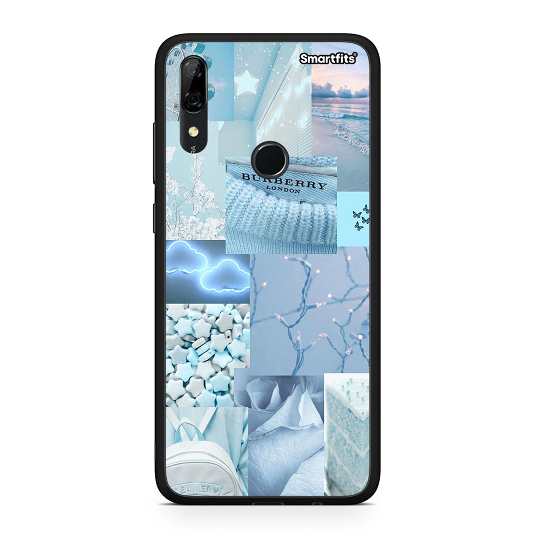 Huawei P Smart Z Ciel Aesthetic Collage θήκη από τη Smartfits με σχέδιο στο πίσω μέρος και μαύρο περίβλημα | Smartphone case with colorful back and black bezels by Smartfits