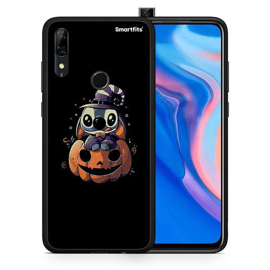 Θήκη Huawei P Smart Z Halloween Stitch από τη Smartfits με σχέδιο στο πίσω μέρος και μαύρο περίβλημα | Huawei P Smart Z Halloween Stitch case with colorful back and black bezels