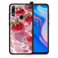 Thumbnail for Θήκη Huawei P Smart Z Juicy Strawberries από τη Smartfits με σχέδιο στο πίσω μέρος και μαύρο περίβλημα | Huawei P Smart Z Juicy Strawberries case with colorful back and black bezels