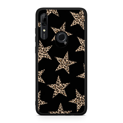 Θήκη Huawei P Smart Z Leopard Stars on Black από τη Smartfits με σχέδιο στο πίσω μέρος και μαύρο περίβλημα | Huawei P Smart Z Leopard Stars on Black case with colorful back and black bezels