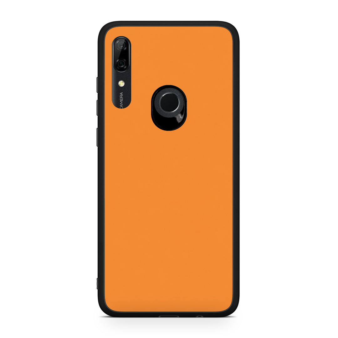 Θήκη Huawei P Smart Z Tangerine Orange από τη Smartfits με σχέδιο στο πίσω μέρος και μαύρο περίβλημα | Huawei P Smart Z Tangerine Orange case with colorful back and black bezels