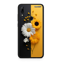 Thumbnail for Huawei P Smart Z Yellow Daisies θήκη από τη Smartfits με σχέδιο στο πίσω μέρος και μαύρο περίβλημα | Smartphone case with colorful back and black bezels by Smartfits