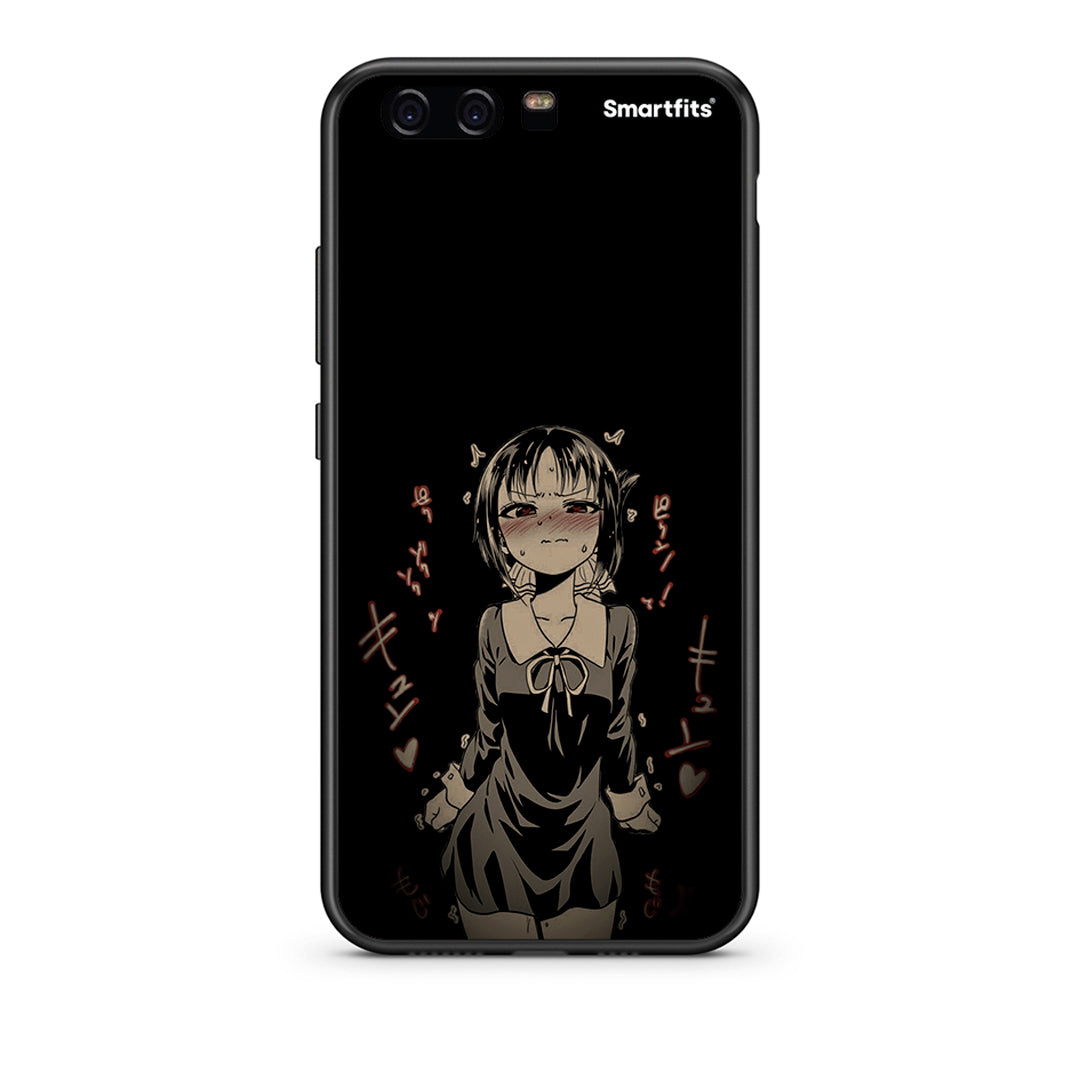 huawei p10 Anime Girl θήκη από τη Smartfits με σχέδιο στο πίσω μέρος και μαύρο περίβλημα | Smartphone case with colorful back and black bezels by Smartfits