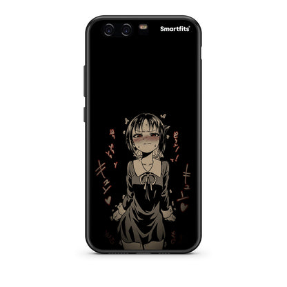 Huawei P10 Lite Anime Girl θήκη από τη Smartfits με σχέδιο στο πίσω μέρος και μαύρο περίβλημα | Smartphone case with colorful back and black bezels by Smartfits