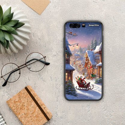 Christmas Snow - Huawei P10 Lite θήκη