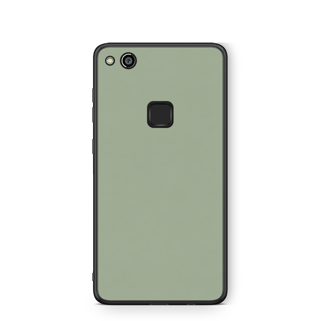 Θήκη Huawei P10 Lite Sage Green από τη Smartfits με σχέδιο στο πίσω μέρος και μαύρο περίβλημα | Huawei P10 Lite Sage Green case with colorful back and black bezels