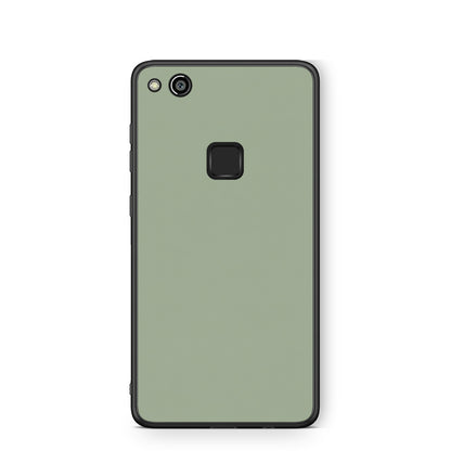 Θήκη Huawei P10 Lite Sage Green από τη Smartfits με σχέδιο στο πίσω μέρος και μαύρο περίβλημα | Huawei P10 Lite Sage Green case with colorful back and black bezels