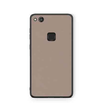 Θήκη Huawei P10 Lite Warm Taupe από τη Smartfits με σχέδιο στο πίσω μέρος και μαύρο περίβλημα | Huawei P10 Lite Warm Taupe case with colorful back and black bezels
