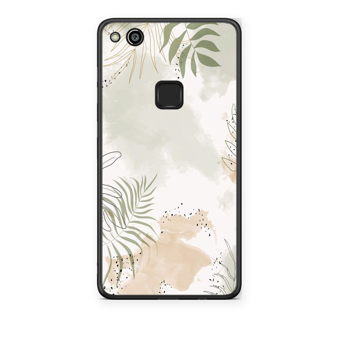 Θήκη Huawei P10 Lite Nude Plants από τη Smartfits με σχέδιο στο πίσω μέρος και μαύρο περίβλημα | Huawei P10 Lite Nude Plants case with colorful back and black bezels