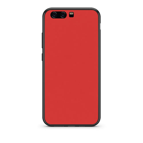 Θήκη Huawei P10 Poppy Red από τη Smartfits με σχέδιο στο πίσω μέρος και μαύρο περίβλημα | Huawei P10 Poppy Red case with colorful back and black bezels