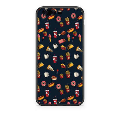 Θήκη Huawei P10 Random Hungry από τη Smartfits με σχέδιο στο πίσω μέρος και μαύρο περίβλημα | Huawei P10 Random Hungry case with colorful back and black bezels