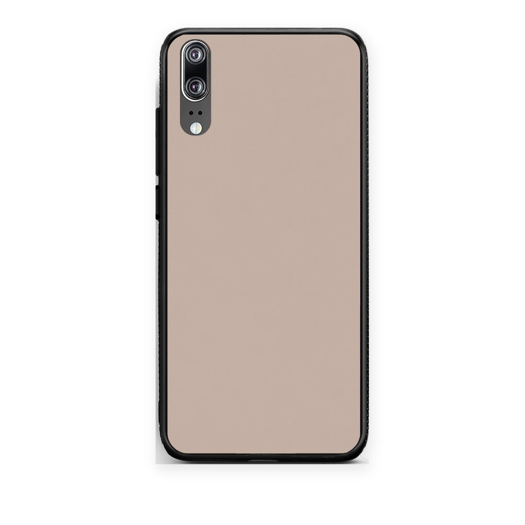 Θήκη Huawei P20 Blush Beige από τη Smartfits με σχέδιο στο πίσω μέρος και μαύρο περίβλημα | Huawei P20 Blush Beige case with colorful back and black bezels