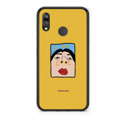 Θήκη Huawei P20 Lite So Cool από τη Smartfits με σχέδιο στο πίσω μέρος και μαύρο περίβλημα | Huawei P20 Lite So Cool case with colorful back and black bezels