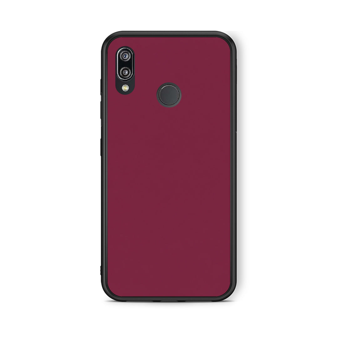 Θήκη Huawei P20 Lite Burgundy από τη Smartfits με σχέδιο στο πίσω μέρος και μαύρο περίβλημα | Huawei P20 Lite Burgundy case with colorful back and black bezels