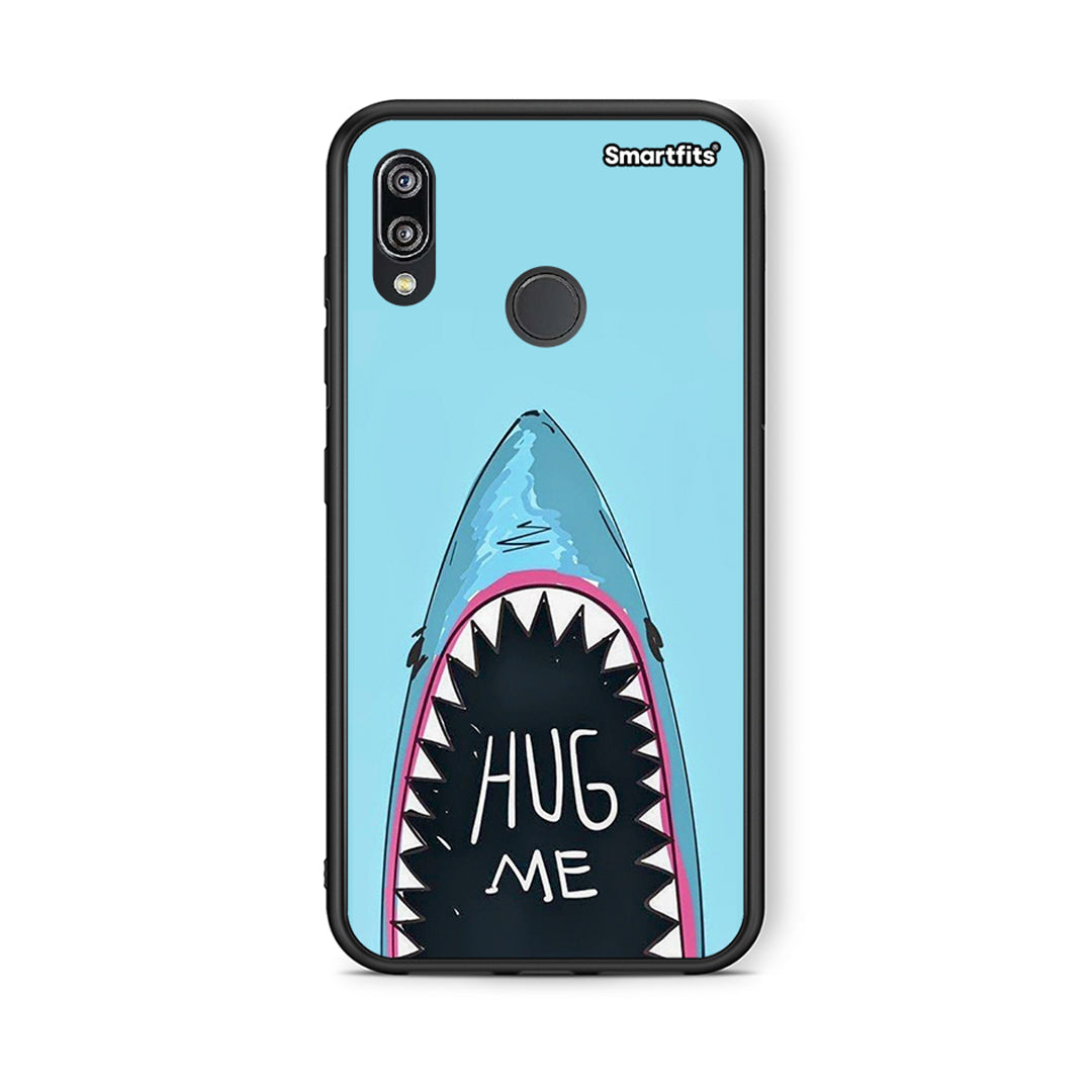 Huawei P20 Lite Hug Me θήκη από τη Smartfits με σχέδιο στο πίσω μέρος και μαύρο περίβλημα | Smartphone case with colorful back and black bezels by Smartfits