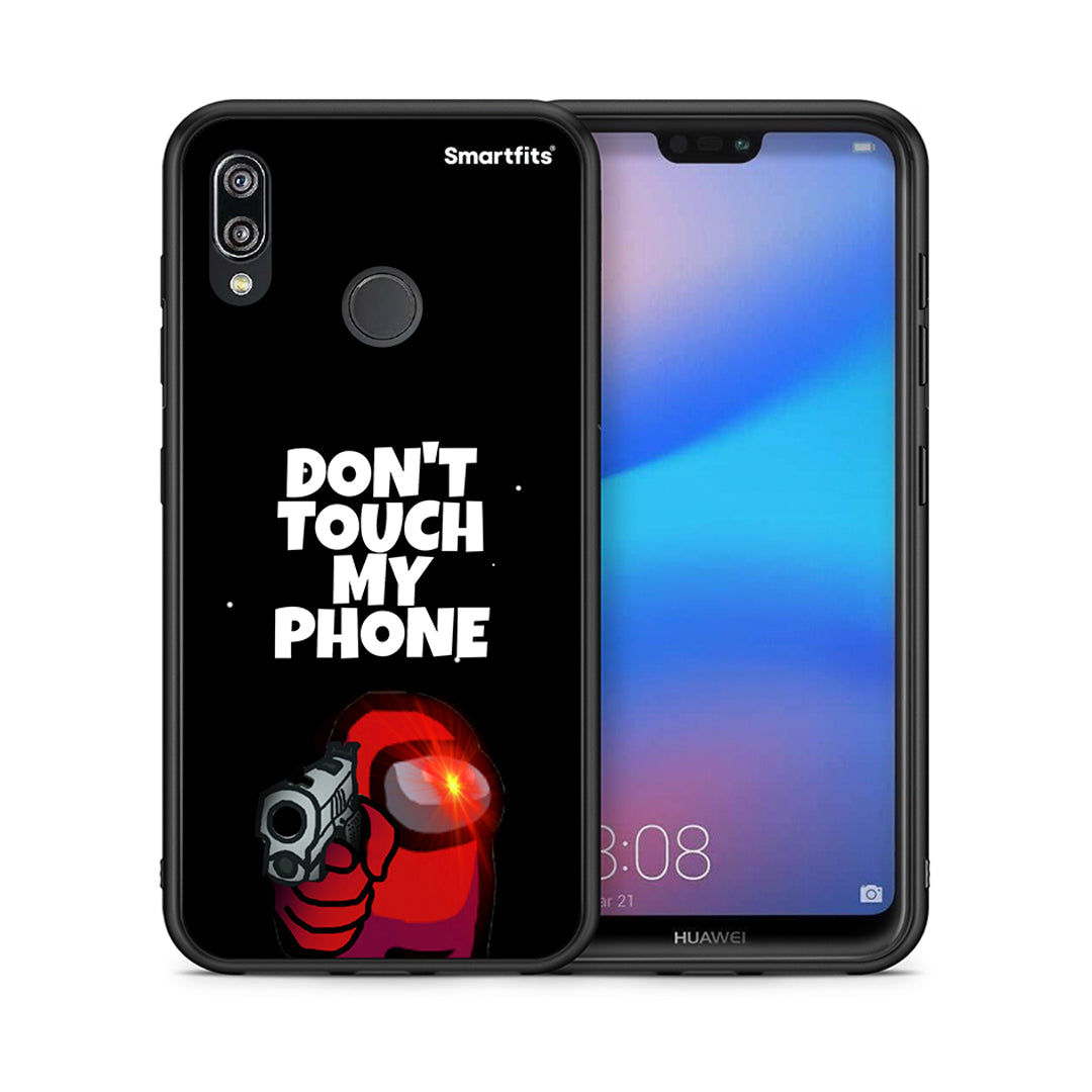 Θήκη Huawei P20 Lite My Phone από τη Smartfits με σχέδιο στο πίσω μέρος και μαύρο περίβλημα | Huawei P20 Lite My Phone case with colorful back and black bezels