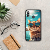 Thumbnail for Summer Cat - Huawei P20 Lite θήκη