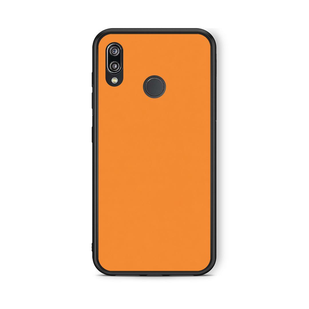 Θήκη Huawei P20 Lite Tangerine Orange από τη Smartfits με σχέδιο στο πίσω μέρος και μαύρο περίβλημα | Huawei P20 Lite Tangerine Orange case with colorful back and black bezels