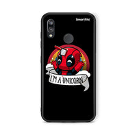 Thumbnail for Huawei P20 Lite Unicorn Deadpool θήκη από τη Smartfits με σχέδιο στο πίσω μέρος και μαύρο περίβλημα | Smartphone case with colorful back and black bezels by Smartfits