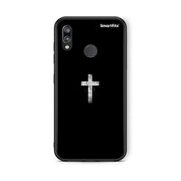 Thumbnail for Huawei P20 Lite White Cross θήκη από τη Smartfits με σχέδιο στο πίσω μέρος και μαύρο περίβλημα | Smartphone case with colorful back and black bezels by Smartfits